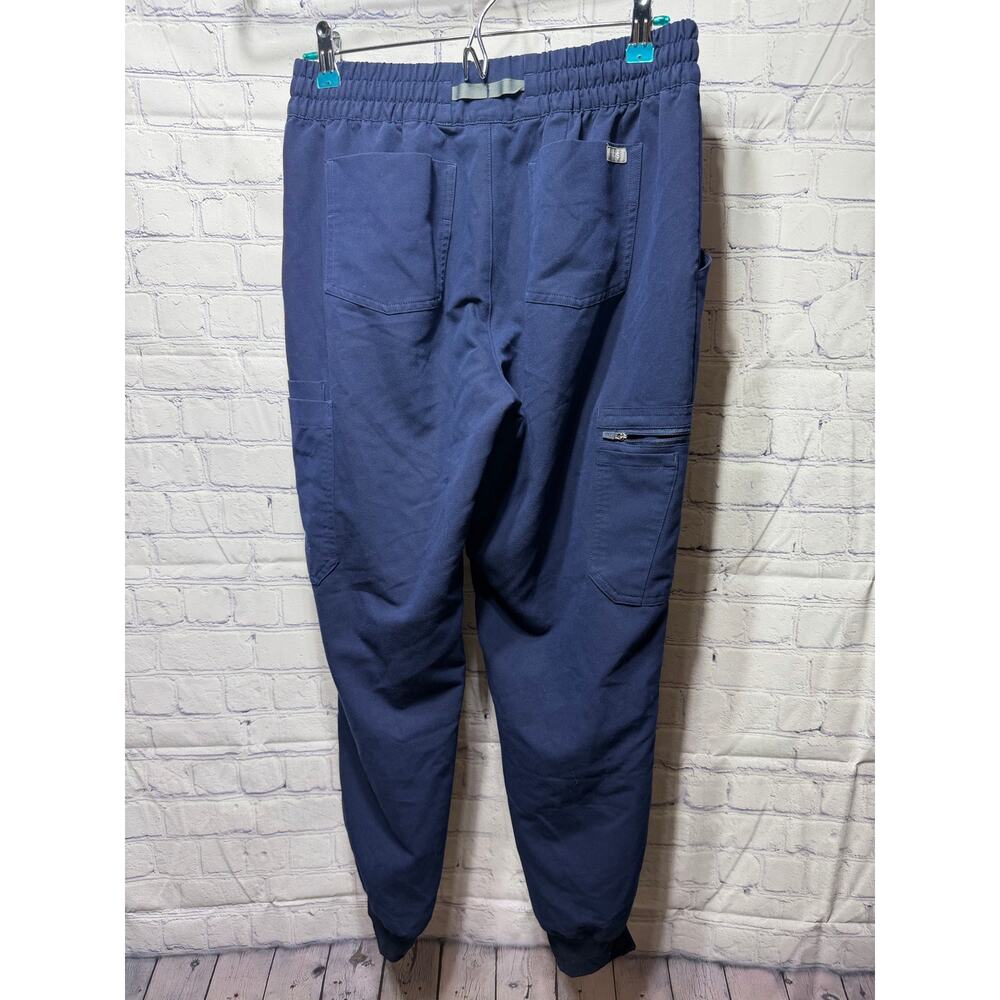 Figs Womens Uman Jogger Scrub Pant Navy Size M Nurse Medical Doctor - Picture 4 of 6